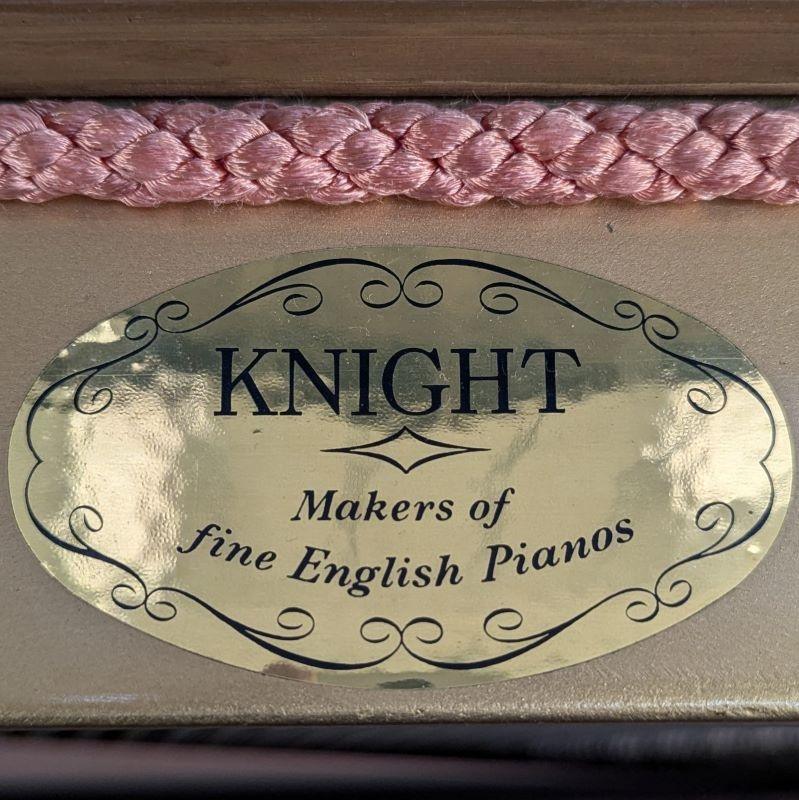 Knight K10 upright Piano in Teak – Gallery image – Roberts Pianos Oxford