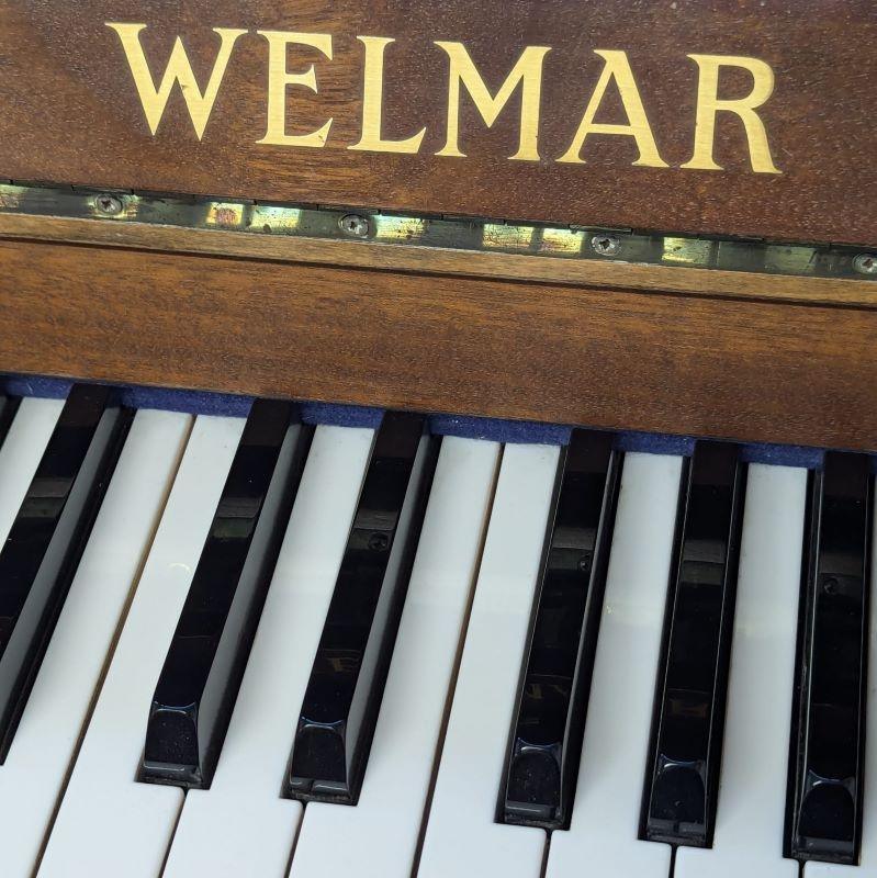 Welmar 110 upright Piano in Mahogany – Gallery image – Roberts Pianos Oxford