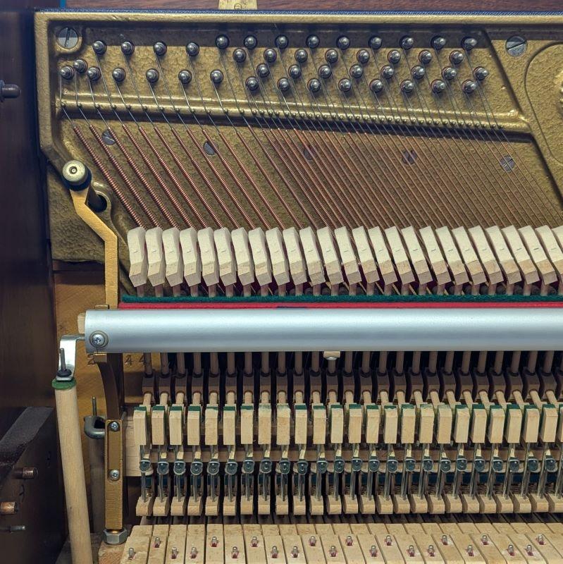 Welmar 110 upright Piano in Mahogany – Gallery image – Roberts Pianos Oxford