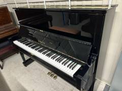 Yamaha U1H upright Piano in black polyester – Inventory thumbnail – Roberts Pianos Oxford