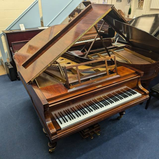 Bluthner VII action conversion grand Piano in rosewood – Inventory thumbnail – Roberts Pianos Oxford