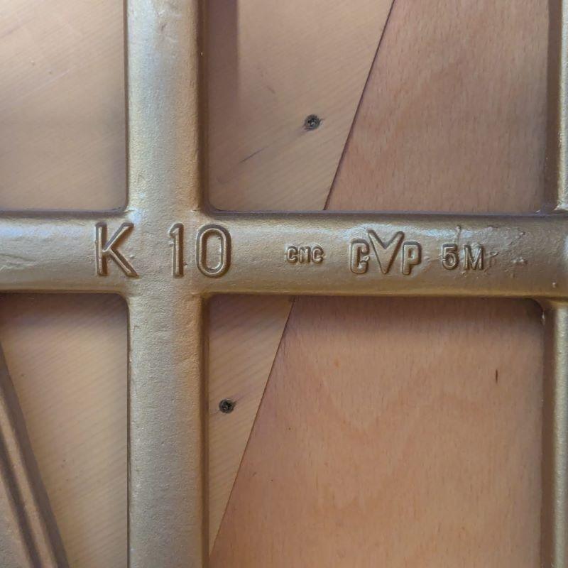 Knight K10 upright Piano in Walnut – Gallery image – Roberts Pianos Oxford