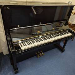 Yamaha U3H upright Piano in bright black – Inventory thumbnail – Roberts Pianos Oxford