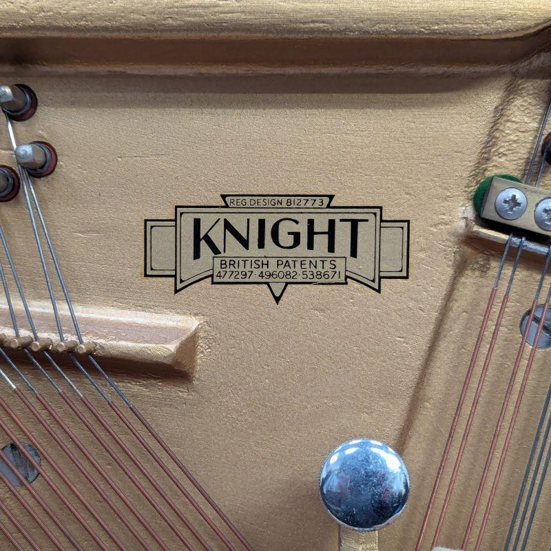 Knight K10 upright Piano in teak – Gallery image – Roberts Pianos Oxford