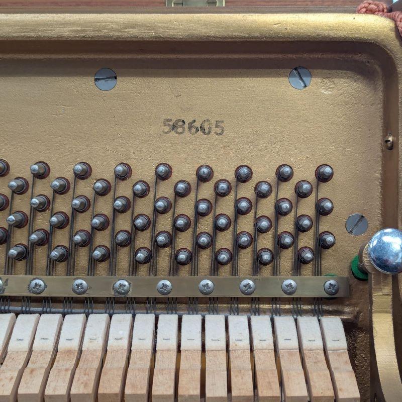 Knight K10 upright Piano in teak – Gallery image – Roberts Pianos Oxford