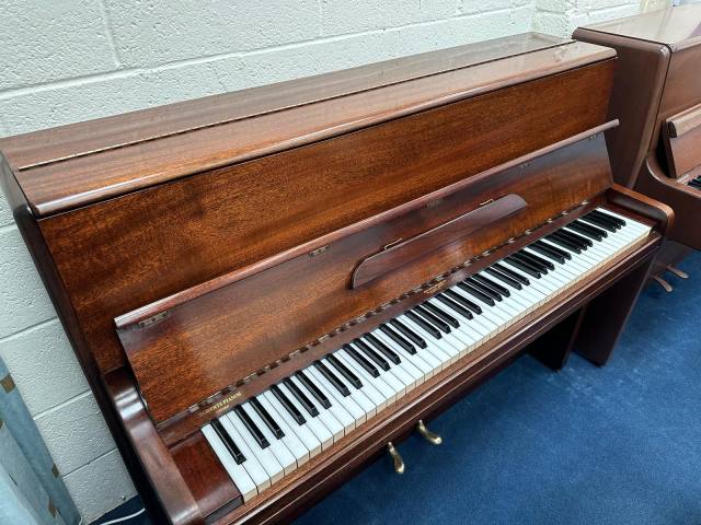 Welmar 110 upright Piano in mahogany – Inventory thumbnail – Roberts Pianos Oxford