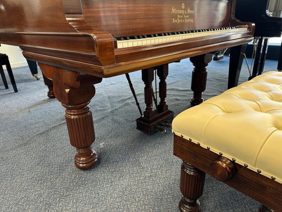 Steinway Old model A grand Piano in rosewood – Gallery image – Roberts Pianos Oxford