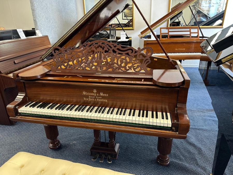 Steinway Old model A grand Piano in rosewood – Gallery image – Roberts Pianos Oxford