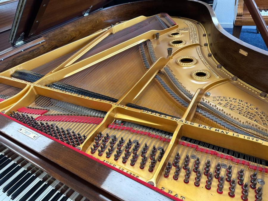 Steinway Old model A grand Piano in rosewood – Gallery image – Roberts Pianos Oxford