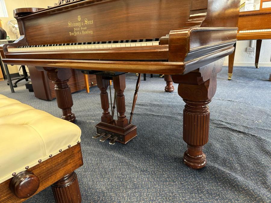Steinway Old model A grand Piano in rosewood – Gallery image – Roberts Pianos Oxford