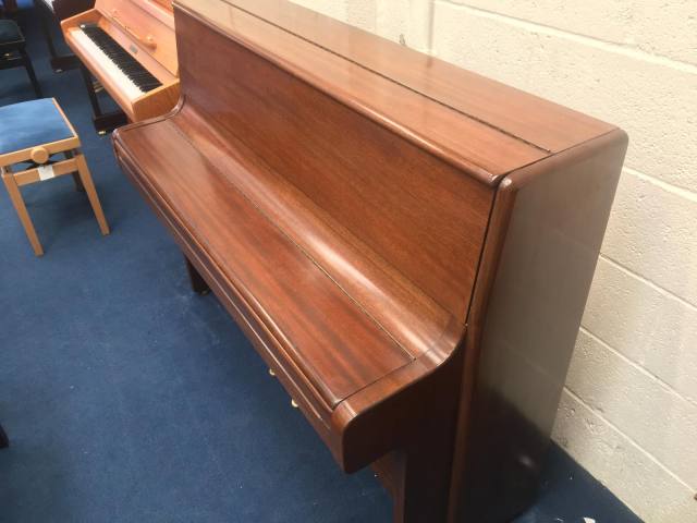 Welmar A2 upright Piano in Mahogany – Inventory thumbnail – Roberts Pianos Oxford