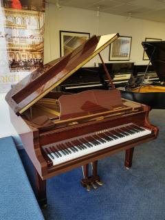 Yamaha G1 grand Piano in bright mahogany – Inventory thumbnail – Roberts Pianos Oxford