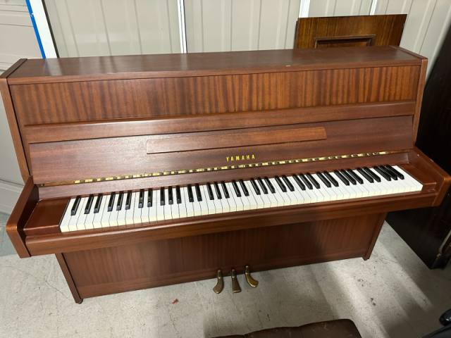 Yamaha M5J upright Piano in Mahogany – Inventory thumbnail – Roberts Pianos Oxford