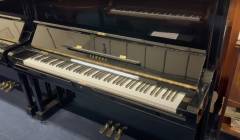 Yamaha U3H upright Piano in black polyester – Inventory thumbnail – Roberts Pianos Oxford