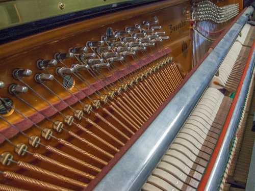 Bosendorfer 130 upright Piano in black polyester – Gallery image – Roberts Pianos Oxford