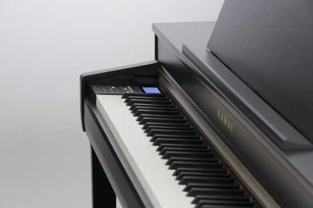 Kawai CN 37 digital Piano in satin black – Gallery image – Roberts Pianos Oxford