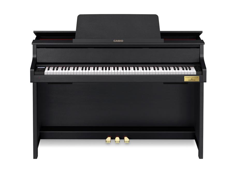 Casio GP-300 digital Piano in black – Gallery image – Roberts Pianos Oxford