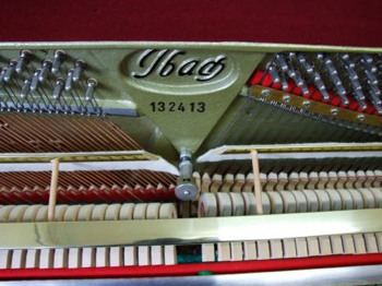 Ibach piano logo and serial number