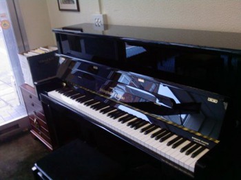Steingraeber & SÃ¶hne Upright Piano in black