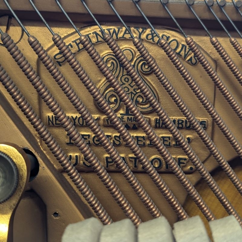 Sold Steinway piano