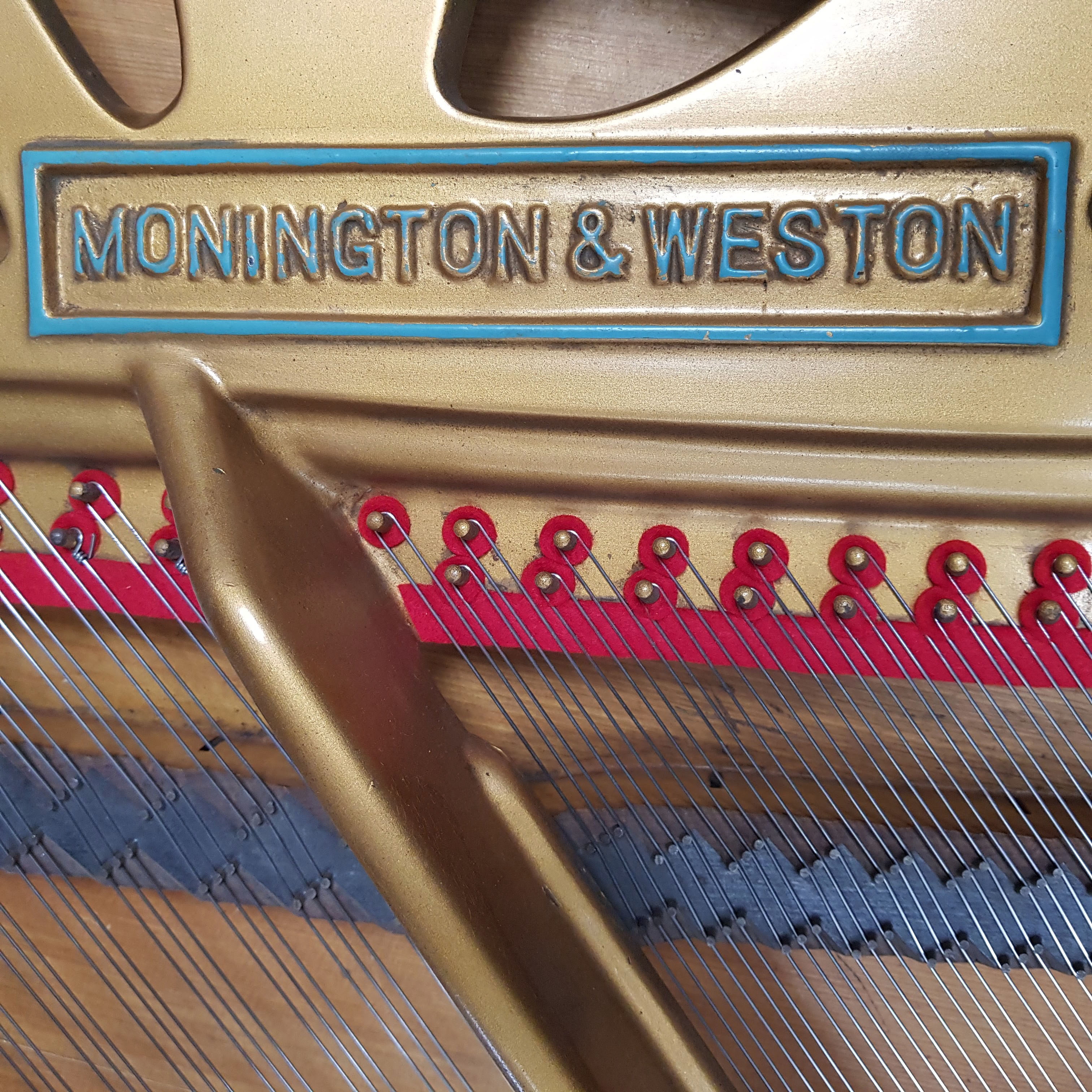 Sold Monington and Weston piano