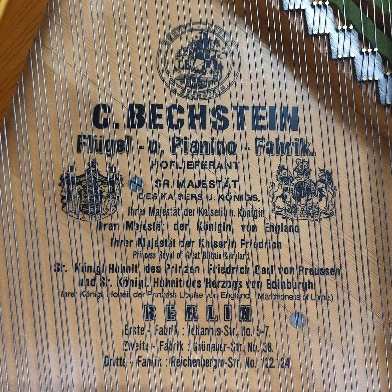 Sold Bechstein piano