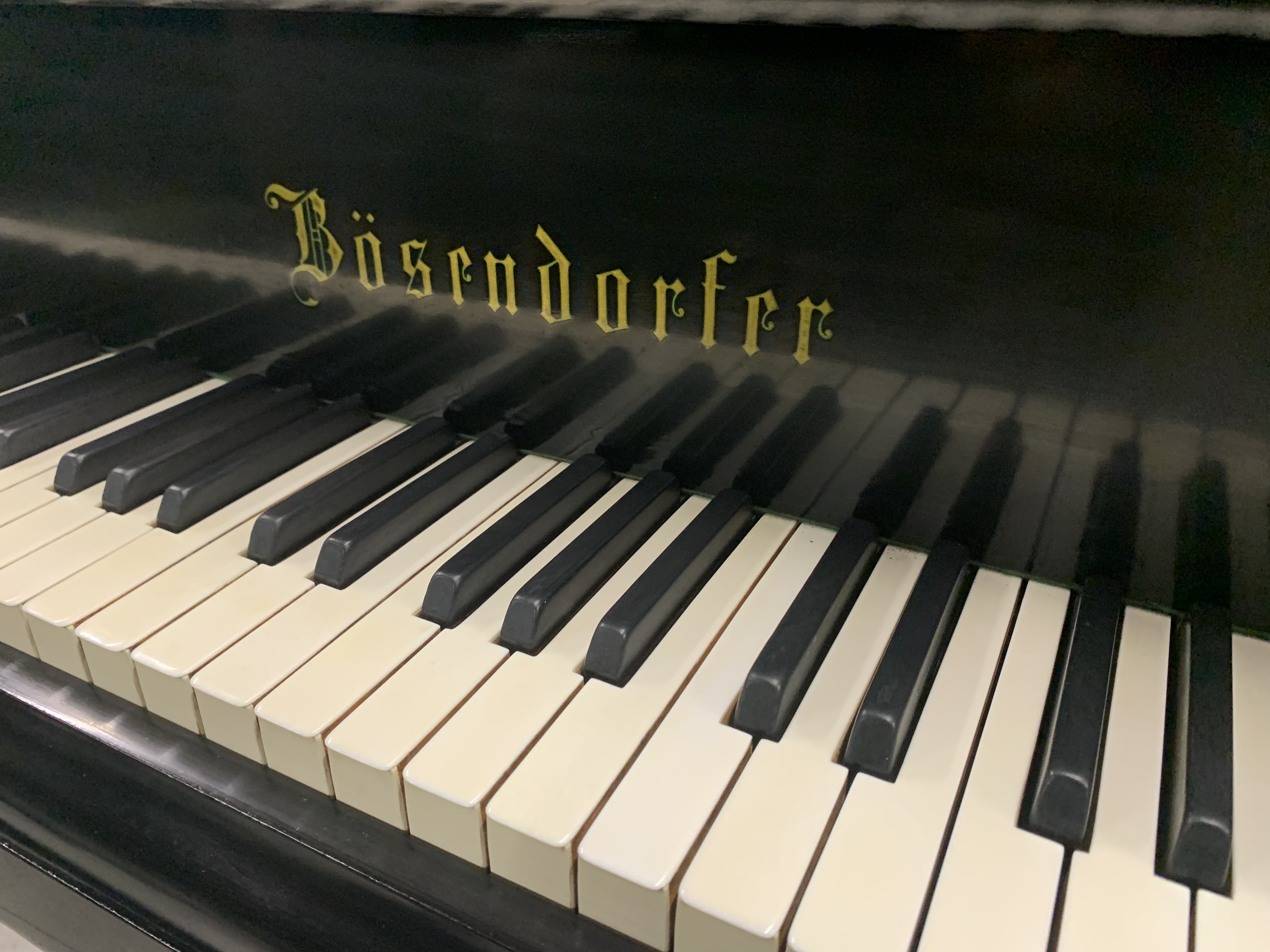 Sold Bosendorfer piano