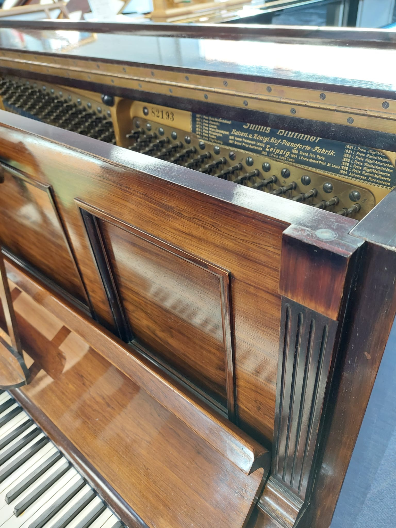 Sold Bluthner piano