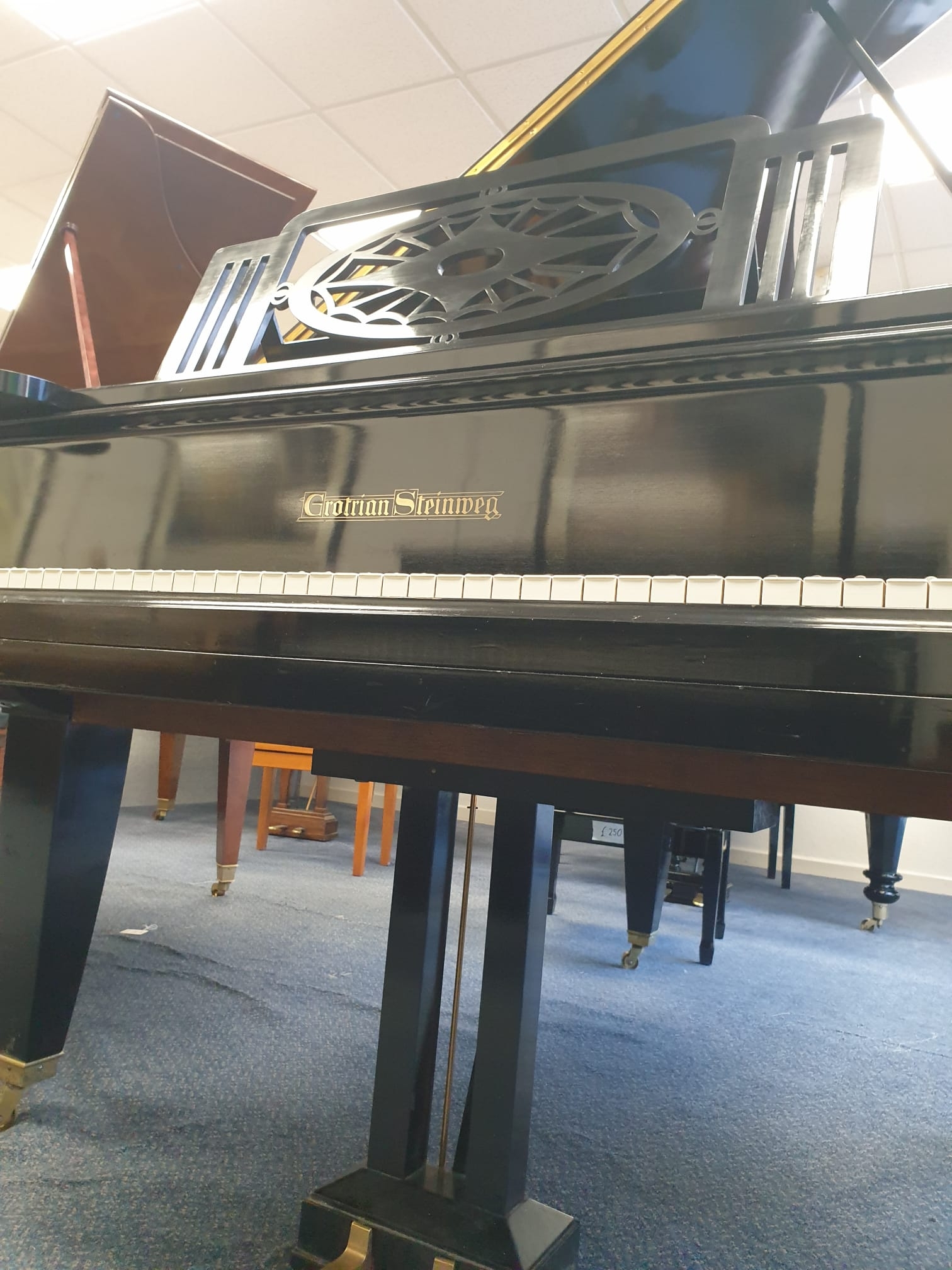 Sold Grotrian Steinweg piano