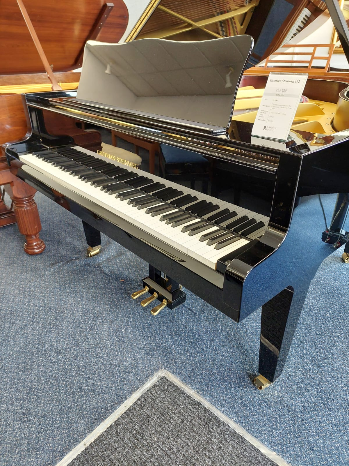 Sold Grotrian Steinweg piano