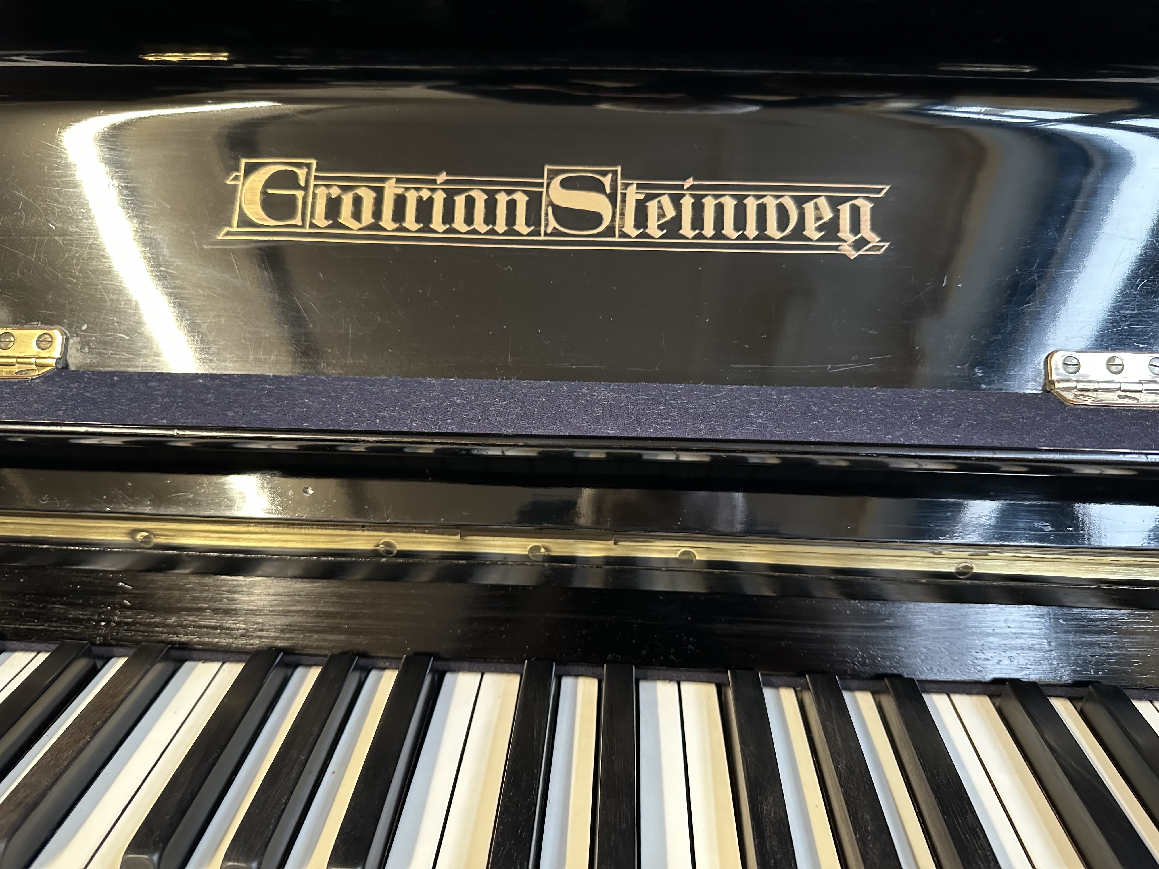Sold Grotrian Steinweg piano