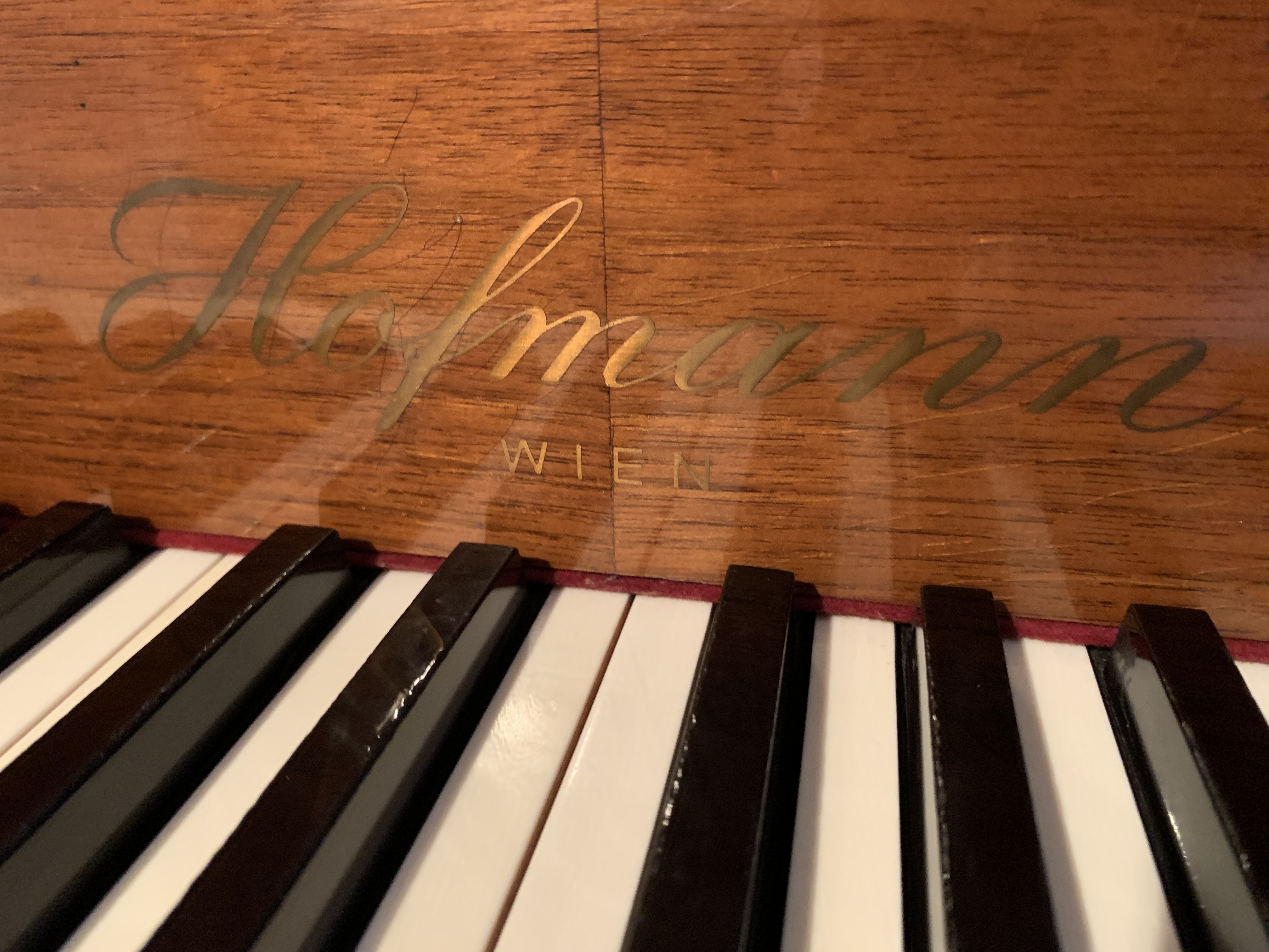 Sold Hofmann & Czerny piano