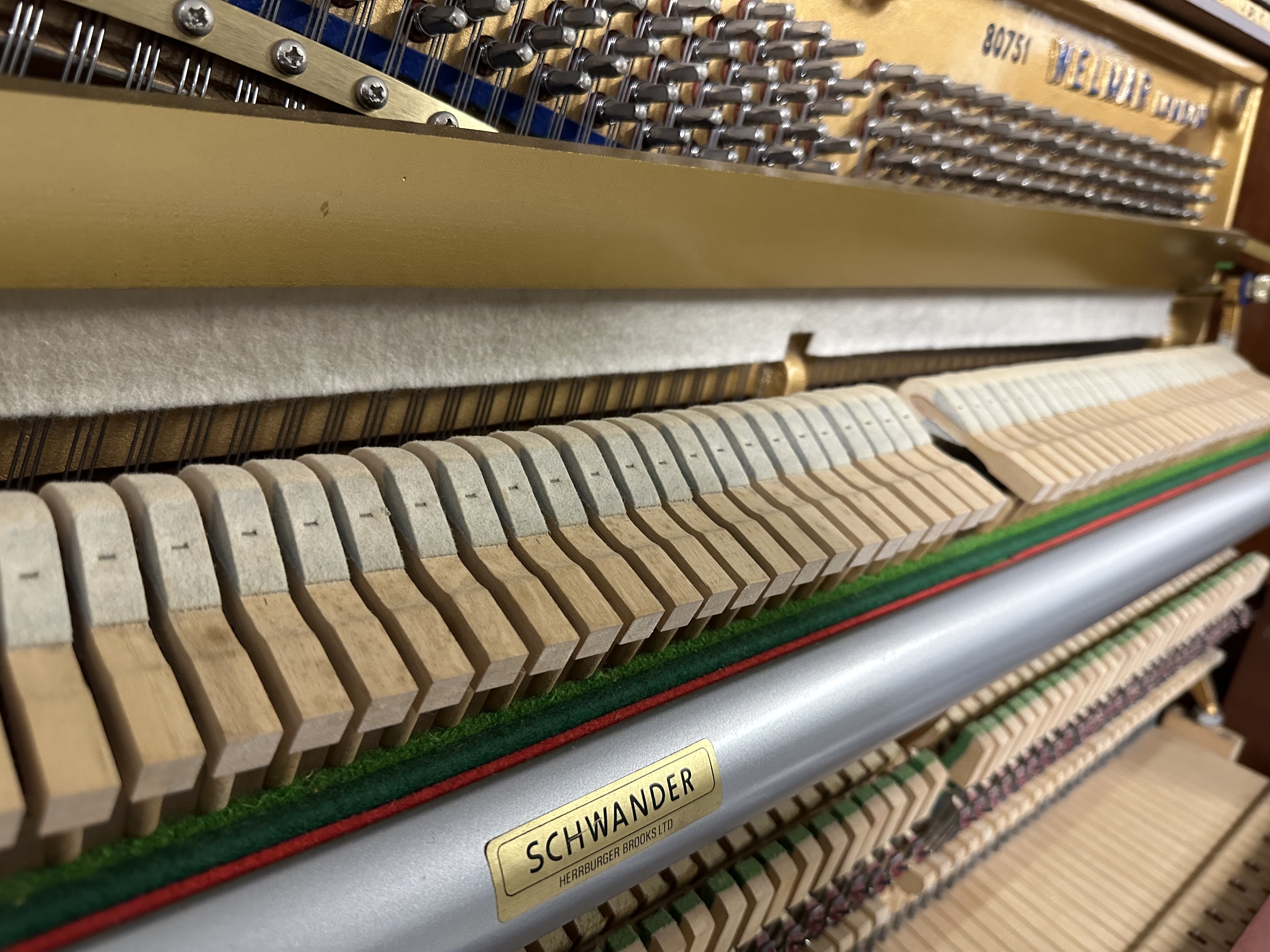 Sold Welmar piano