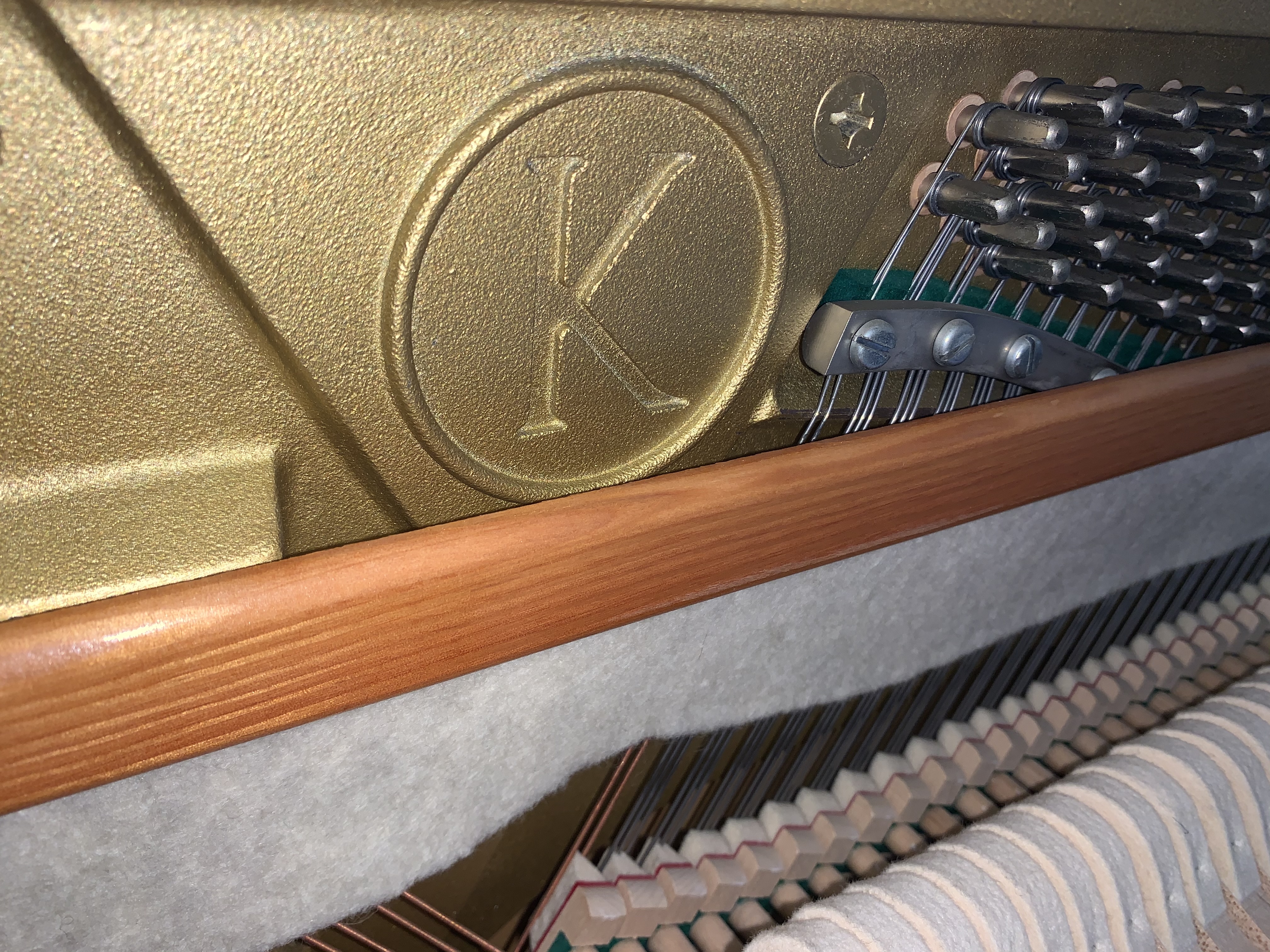 Sold Kemble piano