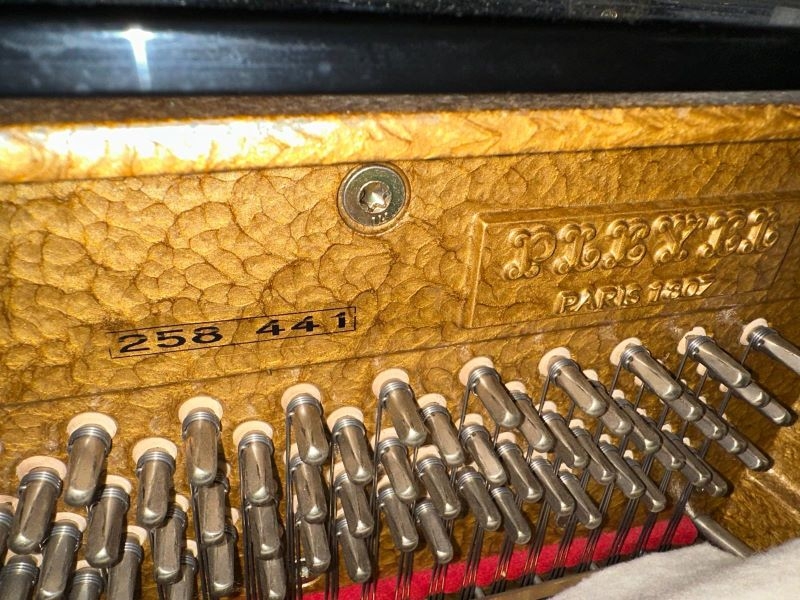 Sold Pleyel piano