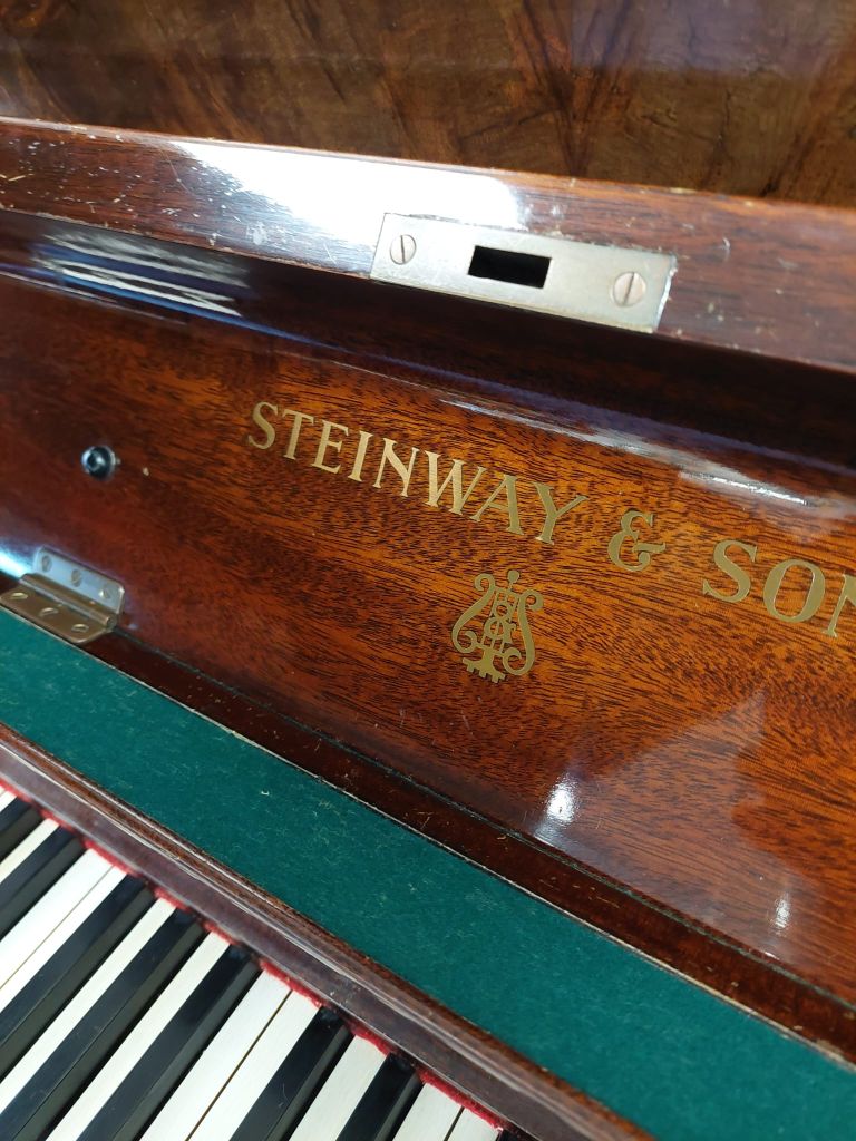Sold Steinway piano