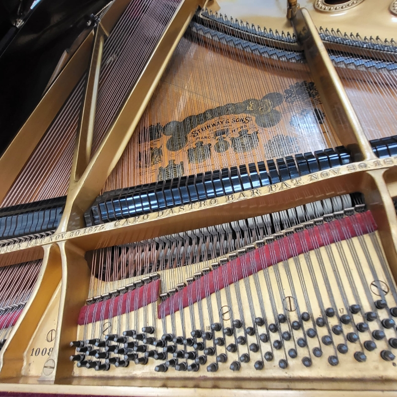Sold Steinway piano