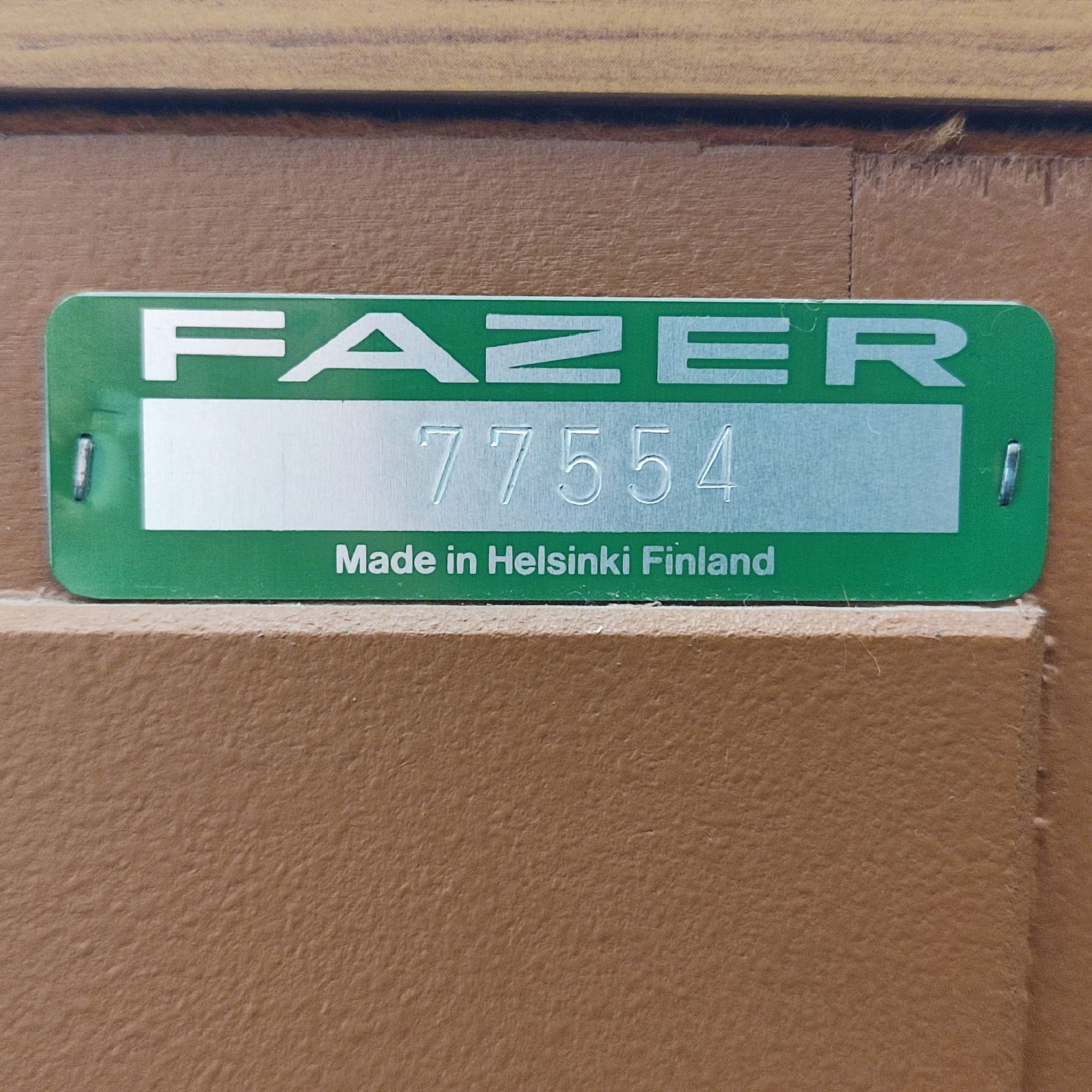 Sold Fazer piano