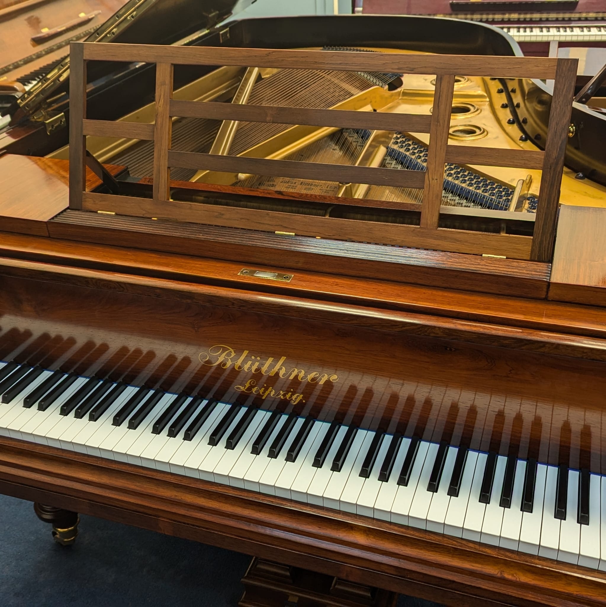 Sold Bluthner piano