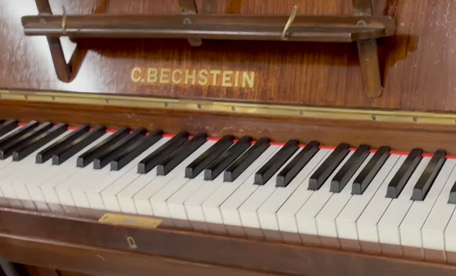 Sold Bechstein piano