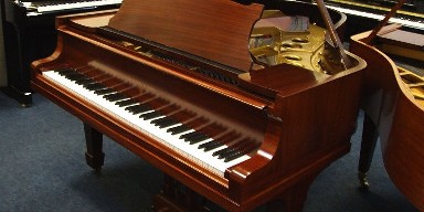 Restored rosewood Steinway Model O grand piano
