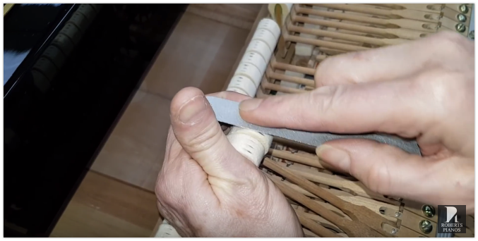 Yamaha grand piano hammers refacing reshaping