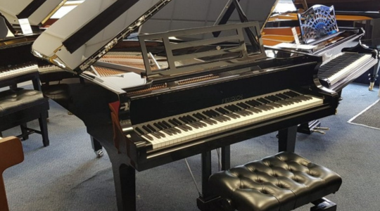 Grand piano side profile